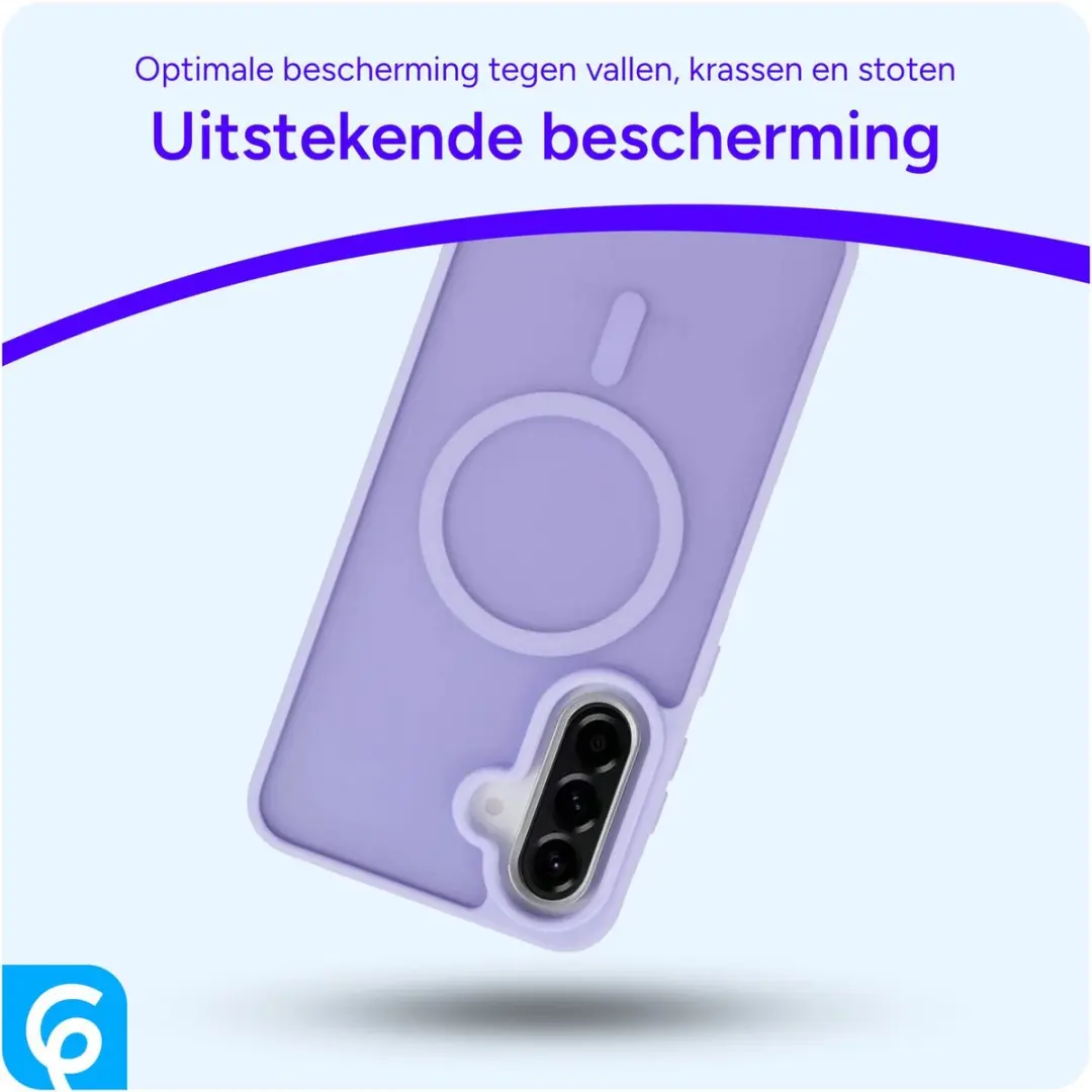 Selected Hoesje Samsung Galaxy A56 MagSafe Paars