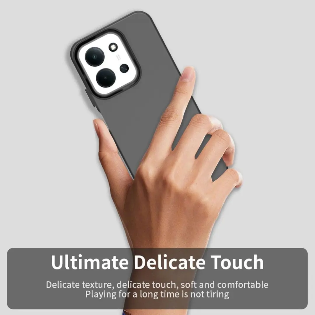 Selected Hoesje Xiaomi Redmi 15C - Matte Zwart