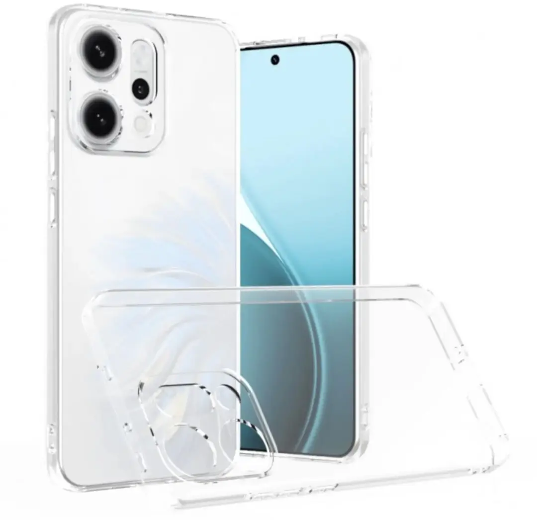 Selected Transparant TPU Hoesje Oppo Reno 14 Pro