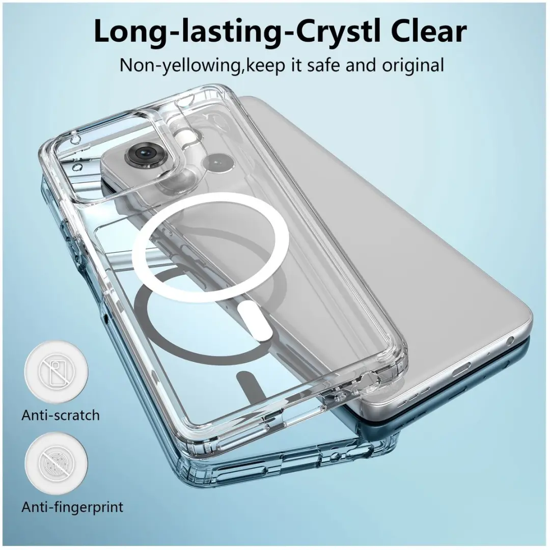 Selected Hoesje Motorola Moto G56 MagSafe Transparant