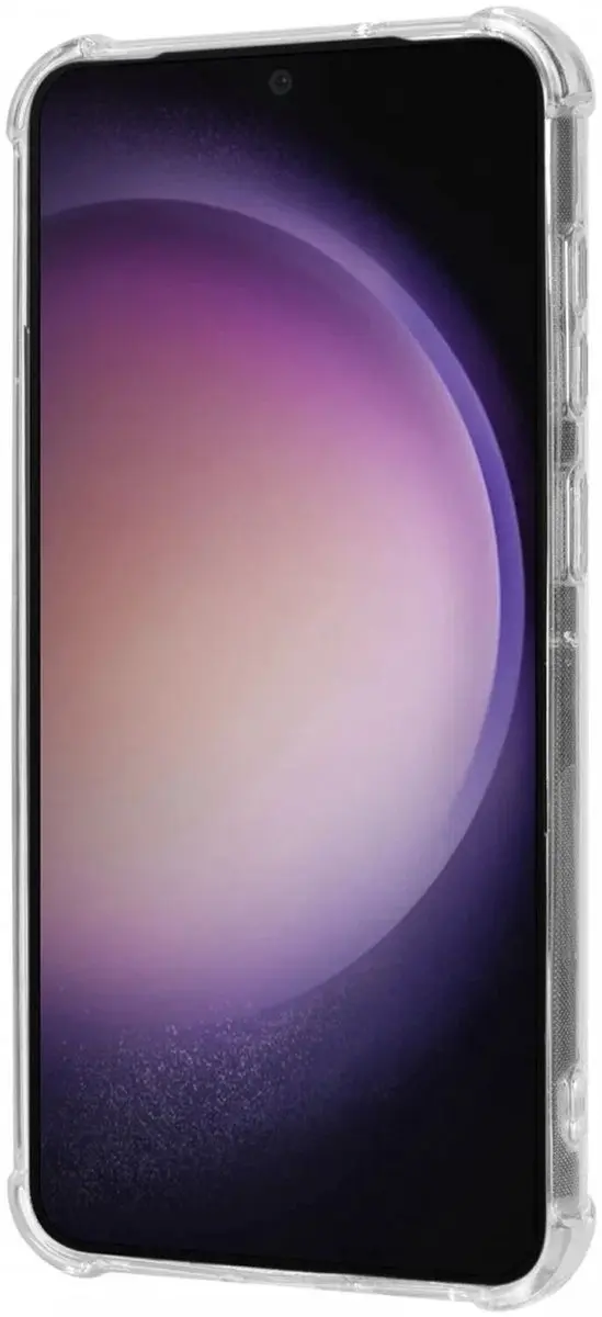 Selected Transparant TPU Hoesje Samsung Galaxy S23 - Pasjeshouder