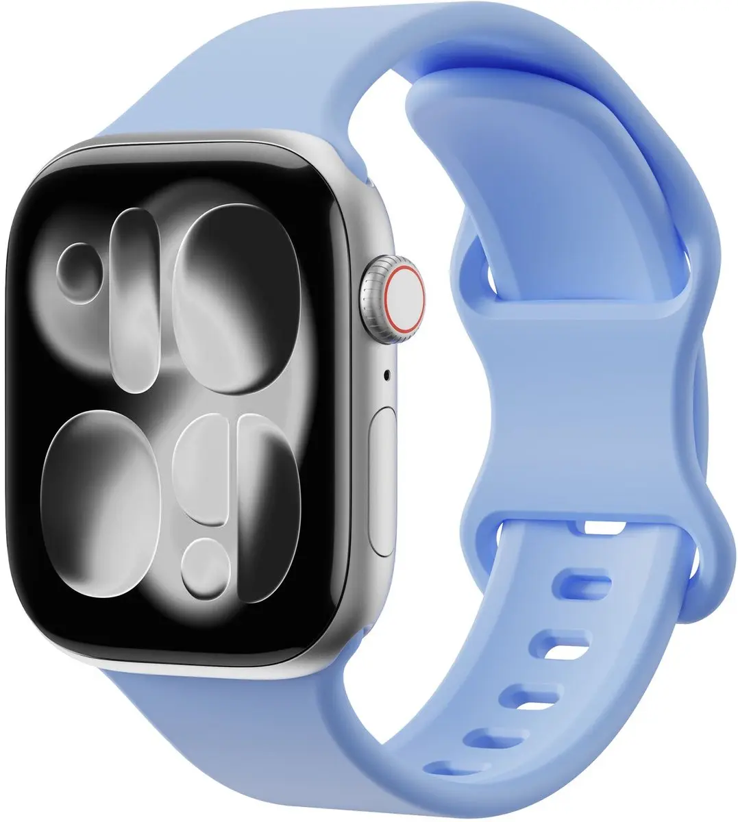 SBG Siliconen Horlogebandje Apple Watch - 38/40/41/42mm - Licht Paars