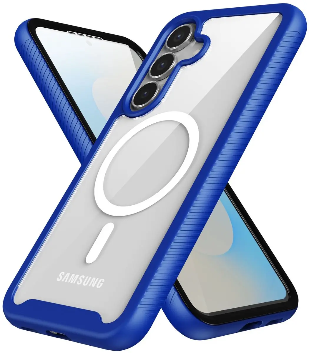 Selected Hoesje Samsung Galaxy S25 FE - Blauw - MagSafe