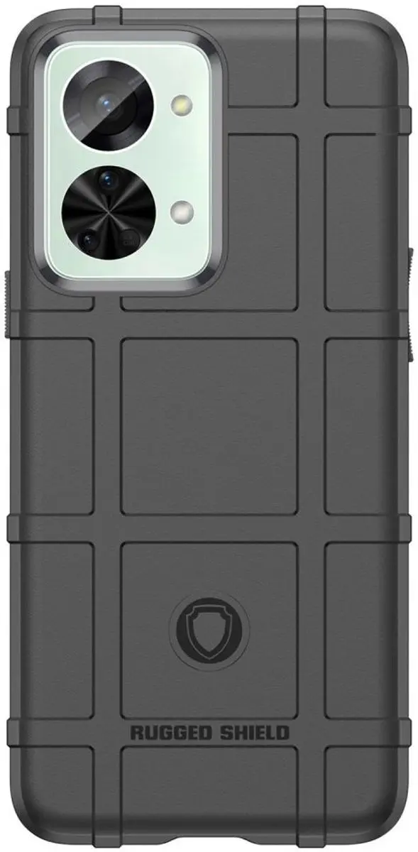 Selected Rugged Shield Hoesje OnePlus Nord 2T - Zwart