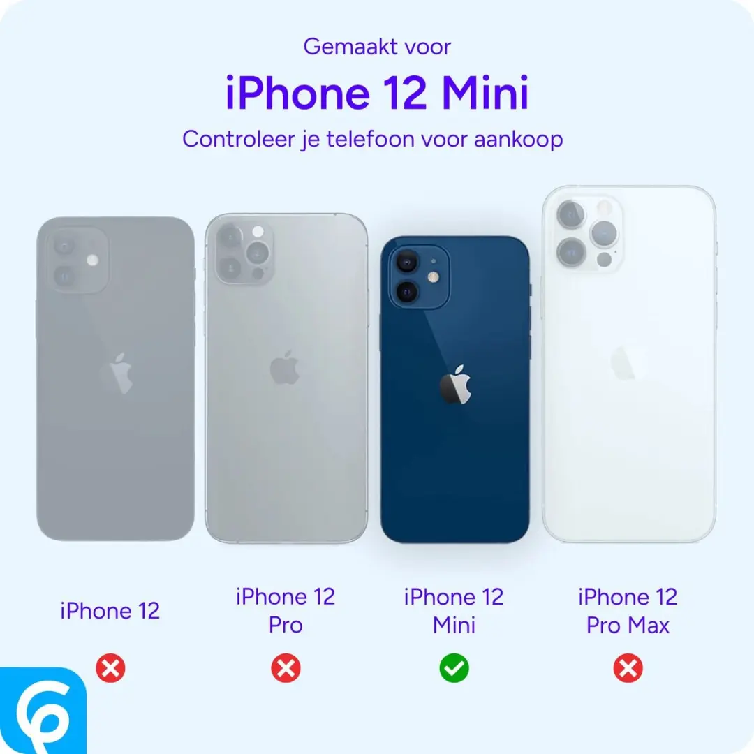 Selected Transparant Hoesje iPhone 12 Mini - Schokbestendig