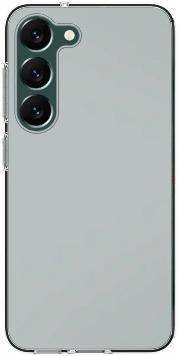 Selected Transparant TPU Hoesje Samsung Galaxy S23 Plus