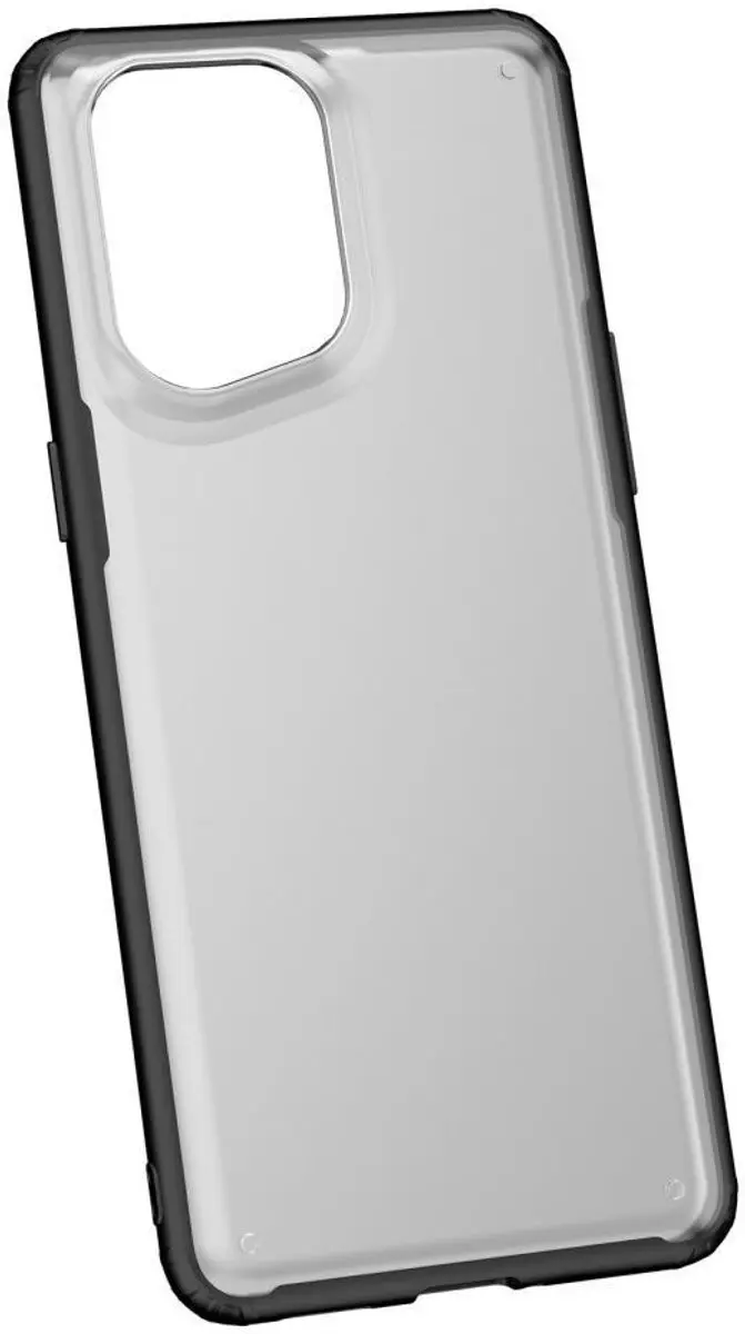 Oppo Find X5 Armor Back Cover - Transparant Zwart