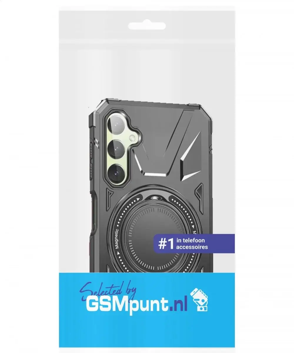 Selected Hoesje Samsung Galaxy A35 Back Cover - MagSafe Blauw