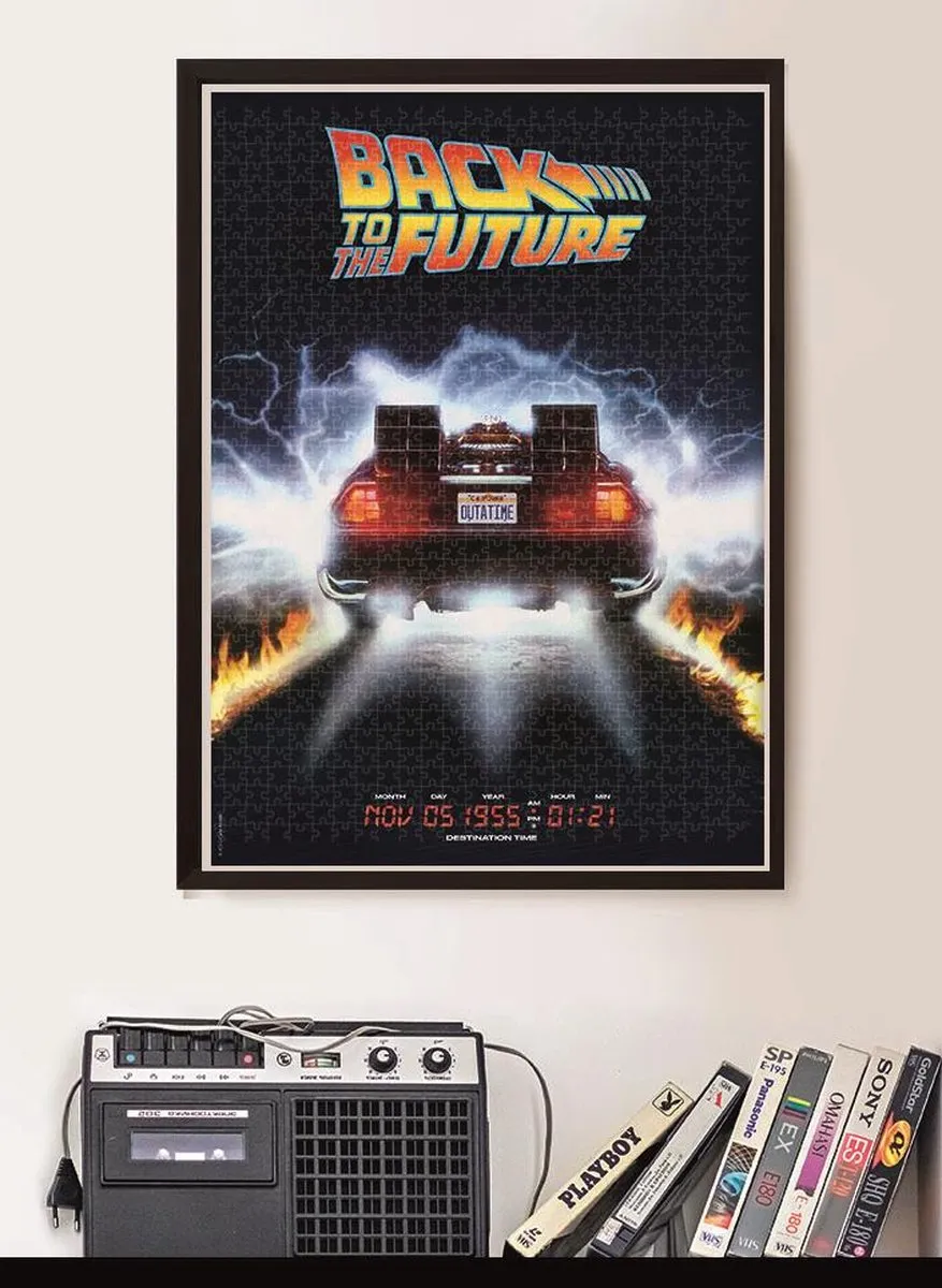 Clementoni Puzzel Back to the Future 500 Stuks - Multikleur - afbeelding 6 van 6