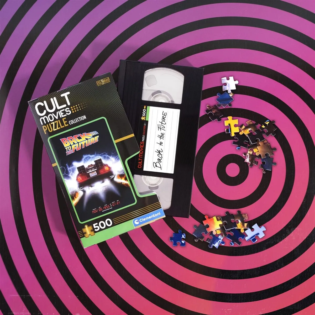 Clementoni Puzzel Back to the Future 500 Stuks - Multikleur