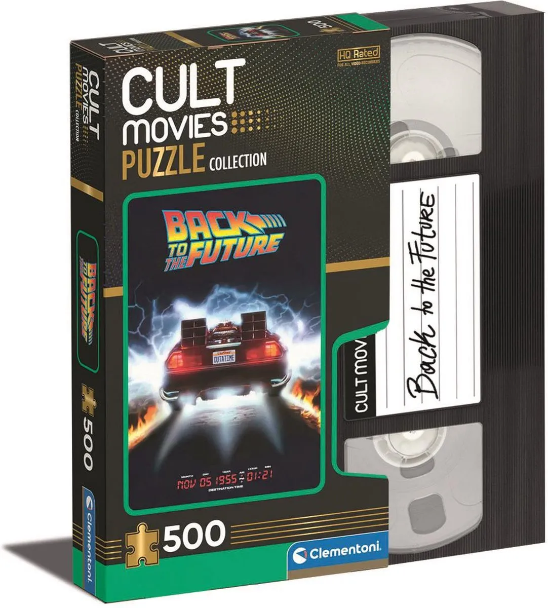 Clementoni Puzzel Back to the Future 500 Stuks