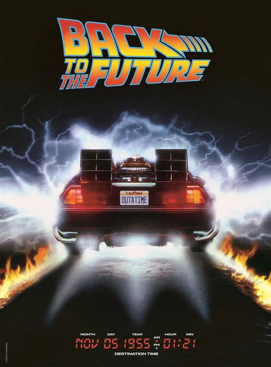 Clementoni Puzzel Back to the Future 500 Stuks - Multikleur