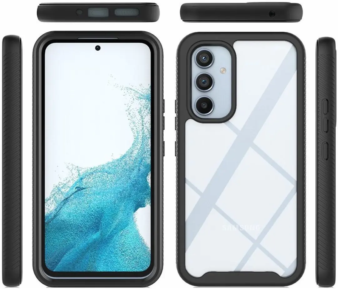 Selected Hoesje Samsung Galaxy A34 - Full Protect Rood