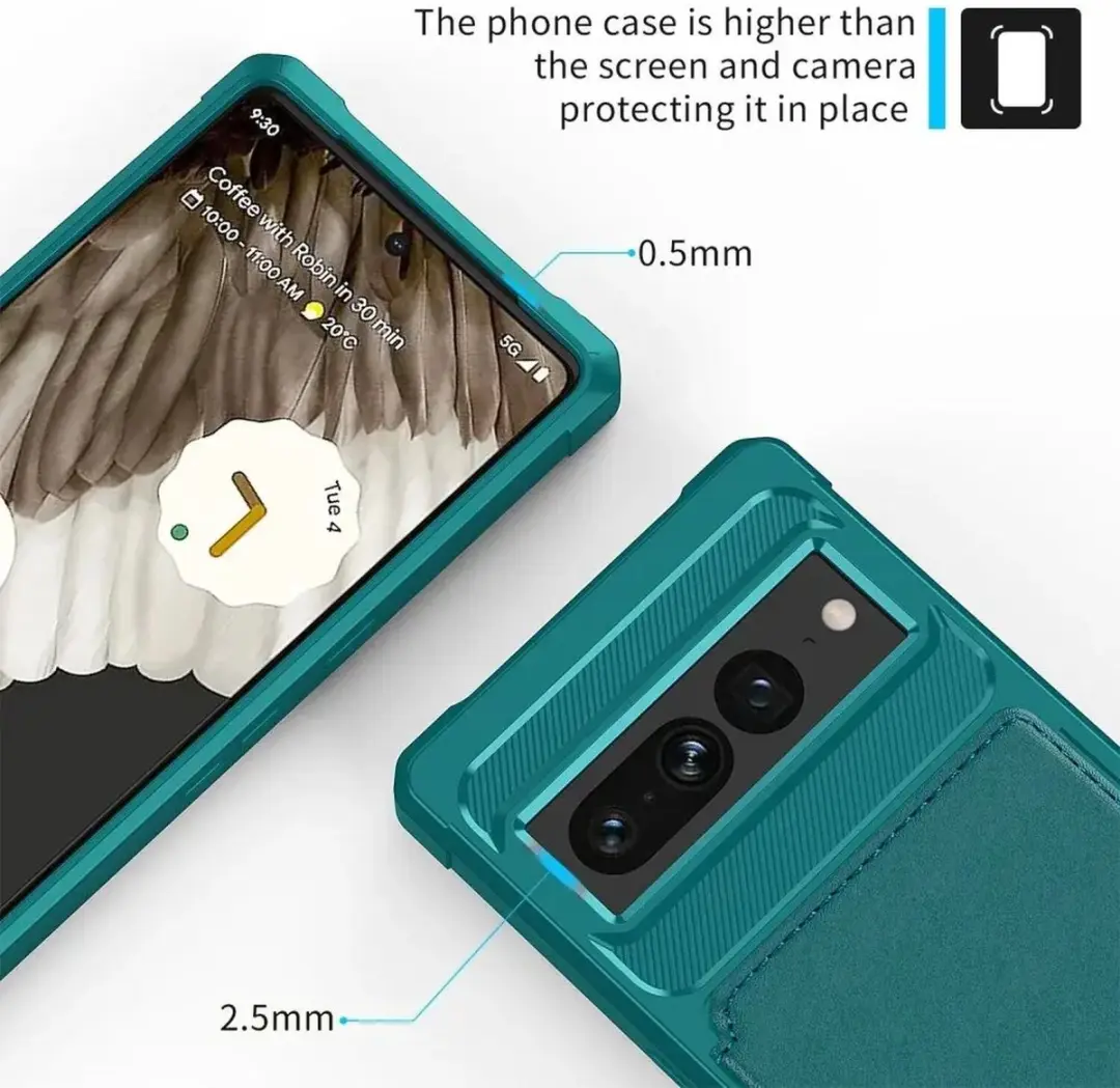 Selected Portemonnee Hoesje Google Pixel 7 Pro - Groen