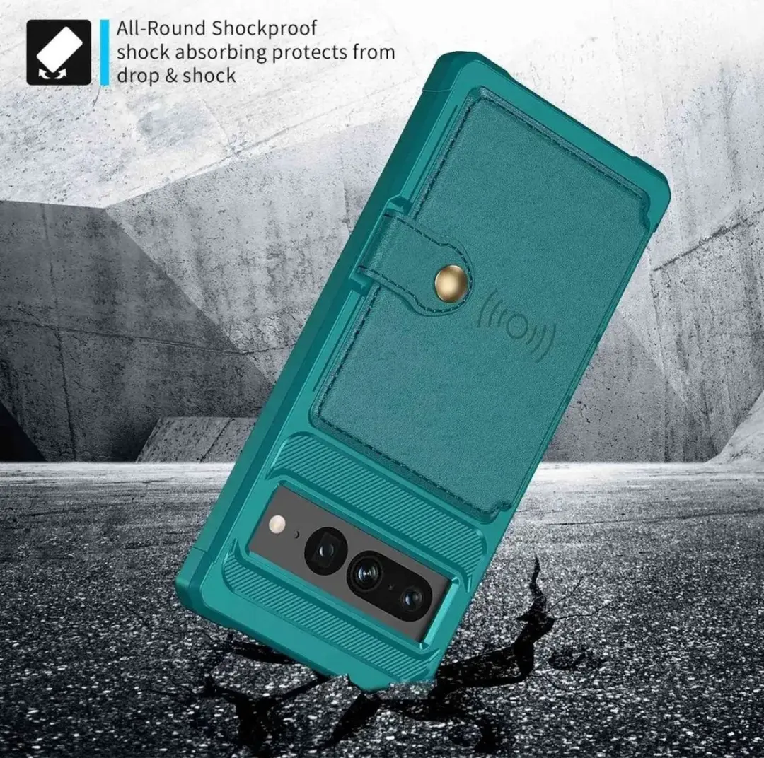 Selected Portemonnee Hoesje Google Pixel 7 Pro - Groen