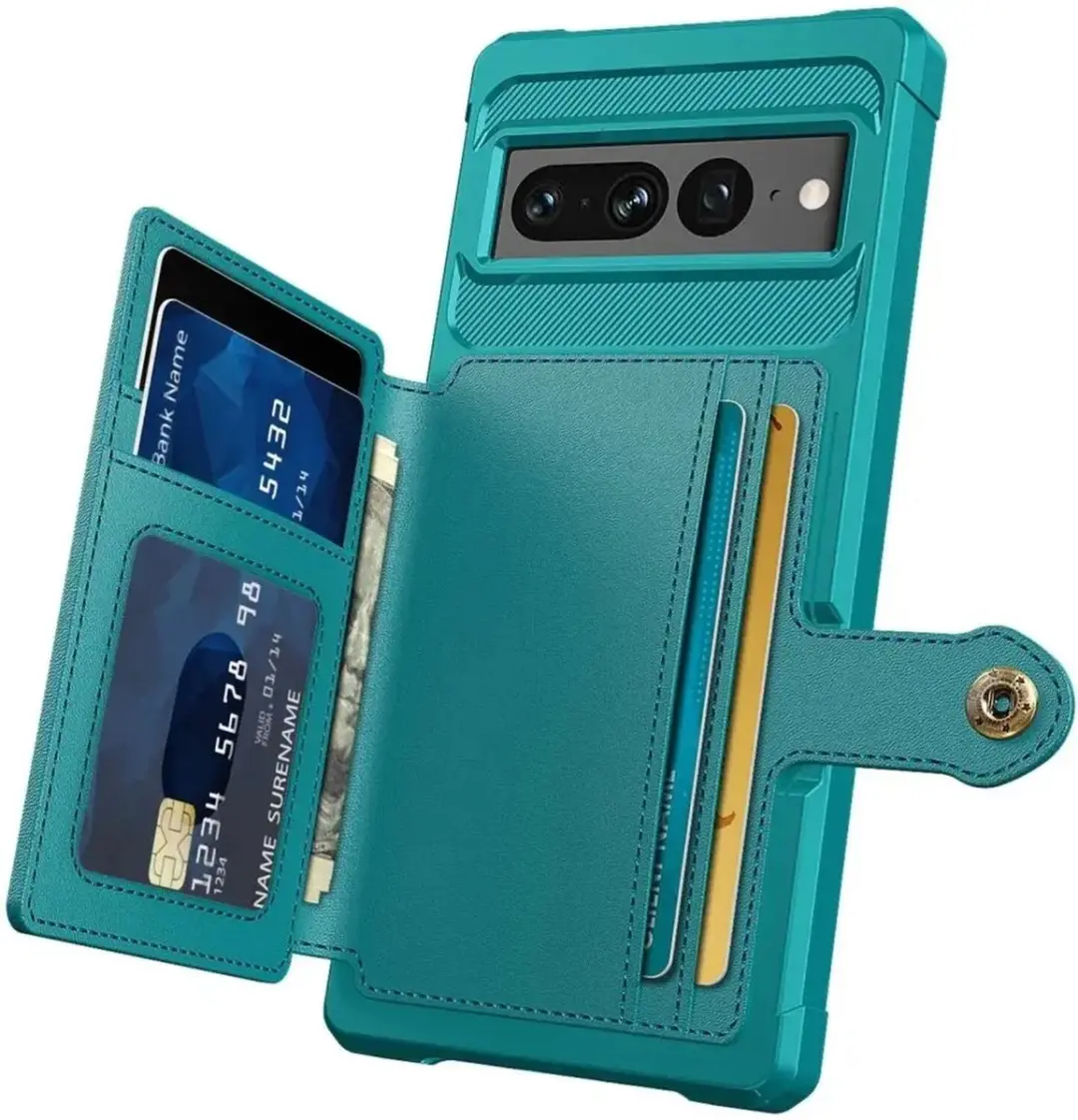 Selected Portemonnee Hoesje Google Pixel 7 Pro - Groen