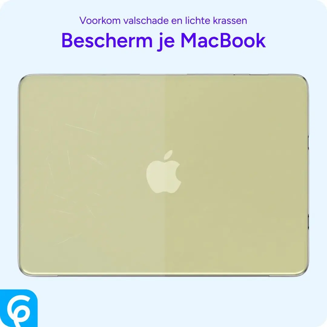 Selected Laptop Cover MacBook Neo 13 (2026) A3404 - Geel