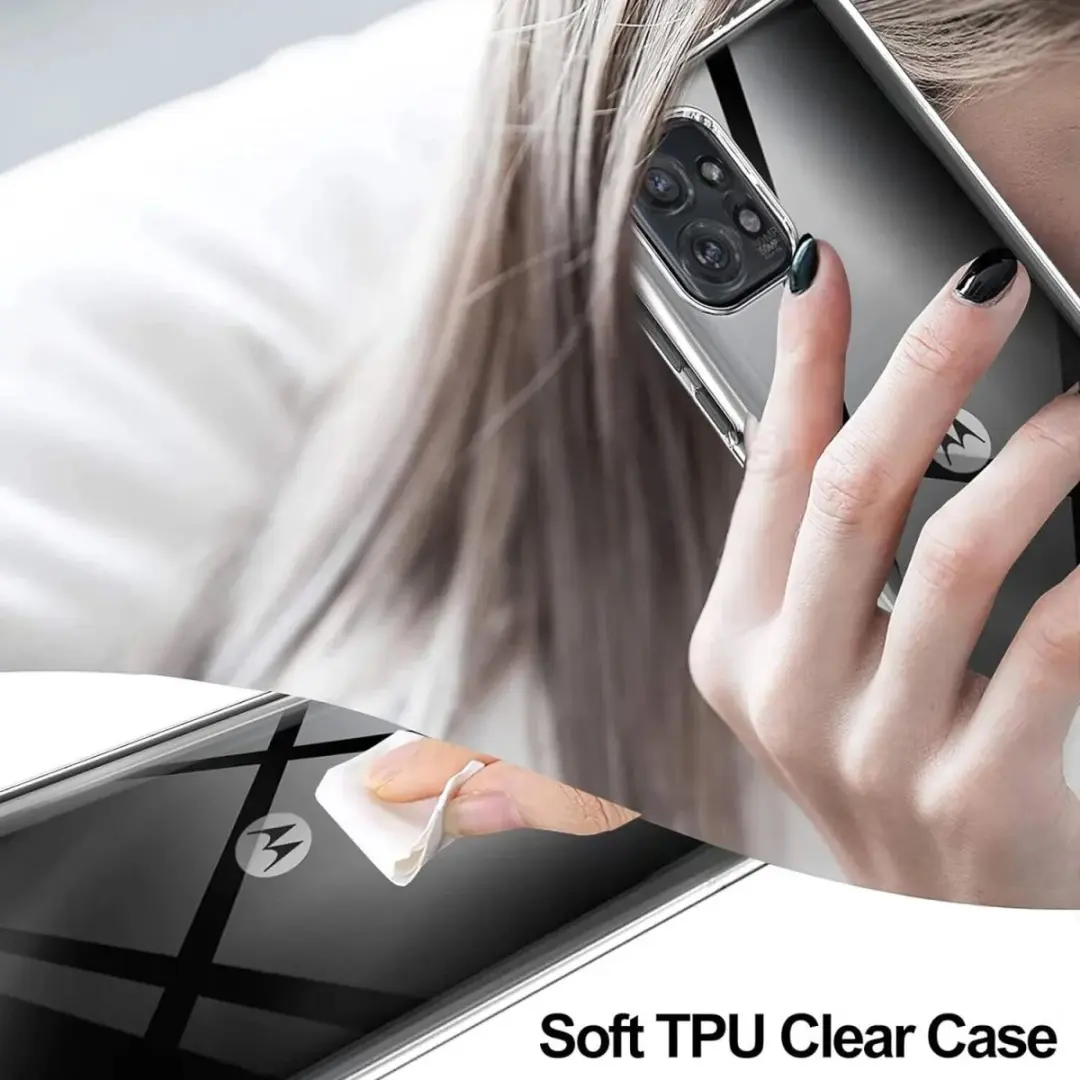 Selected Motorola Edge 40 Neo TPU Hoesje - Transparant