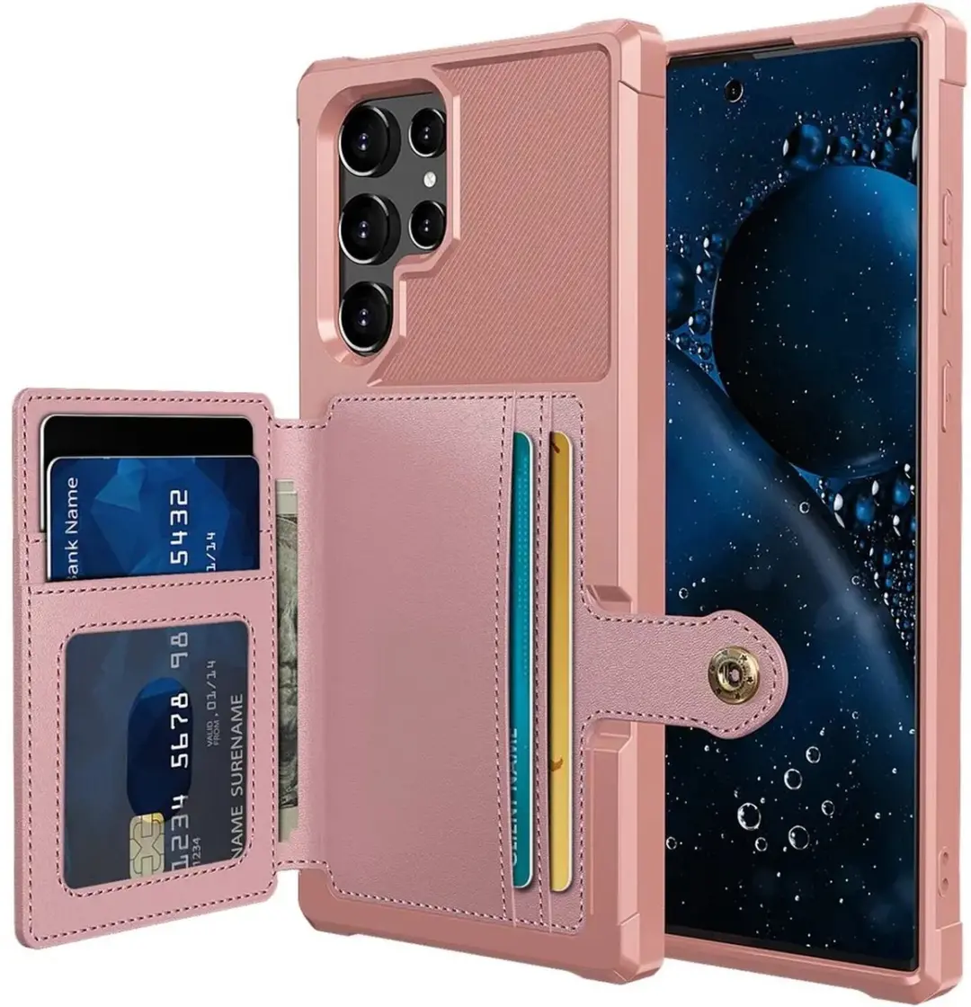 Selected Portemonnee Hoesje Samsung Galaxy S22 Ultra