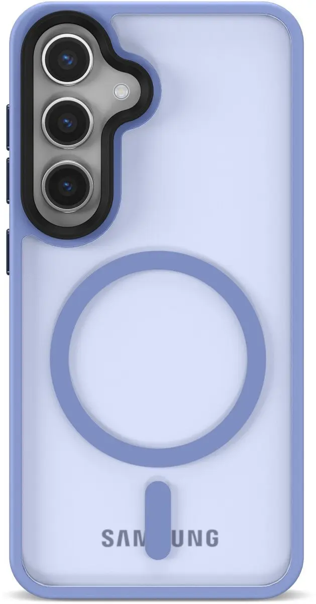 Selected Hoesje Samsung Galaxy S25 MagSafe Blauw