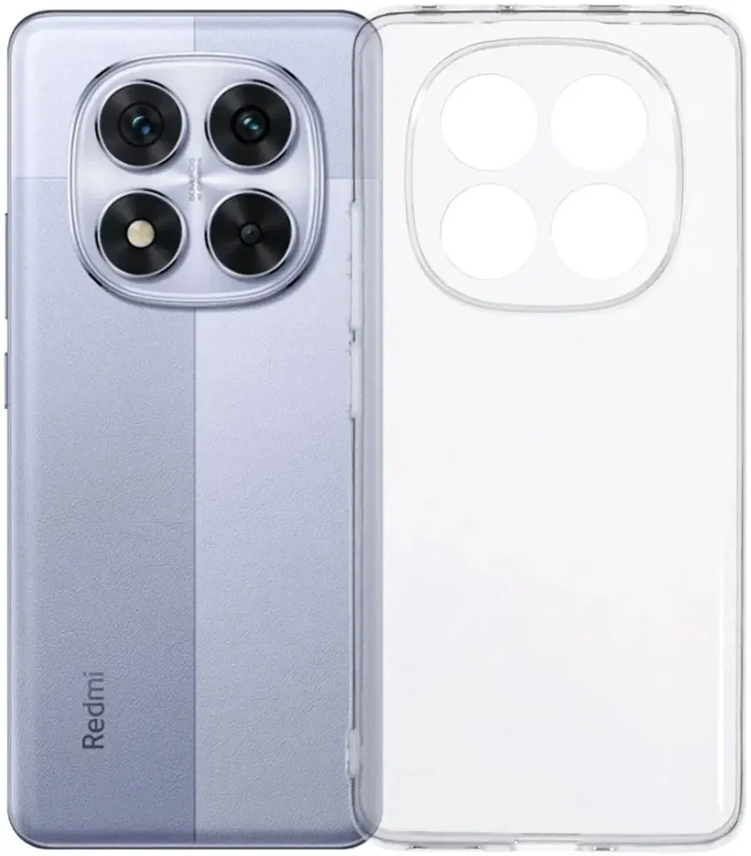 Selected Transparant TPU Hoesje Xiaomi Redmi Note 14 Pro