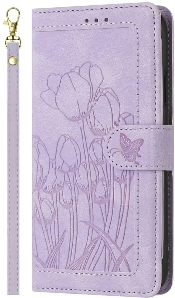 Selected Hoesje Samsung Galaxy A27 Portemonnee Tulpen Book Case