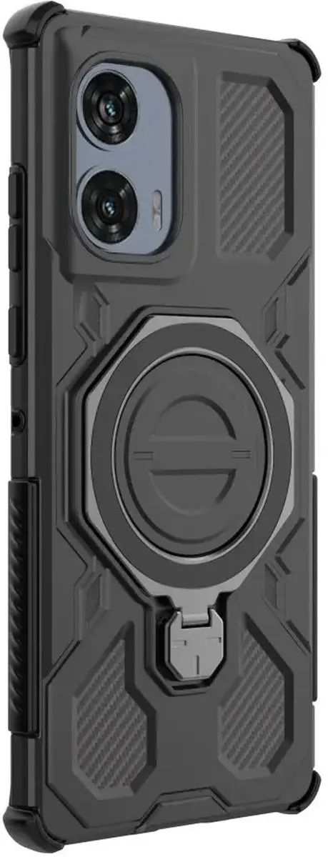 Selected Hoesje Motorola Edge 50 Fusion - MagSafe/Zwart