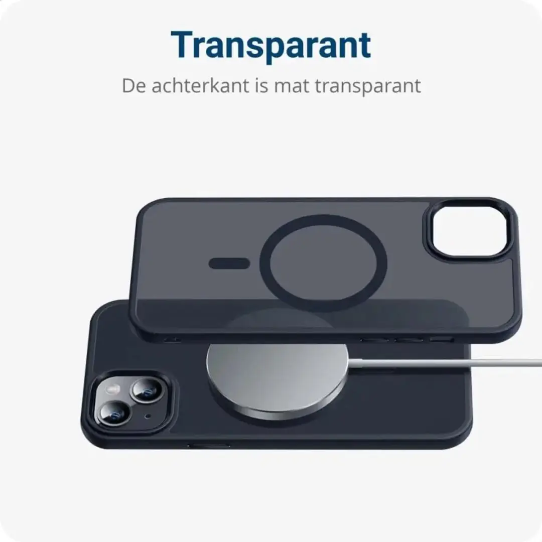Selected Hoesje iPhone 11 MagSafe Mat - Zwart
