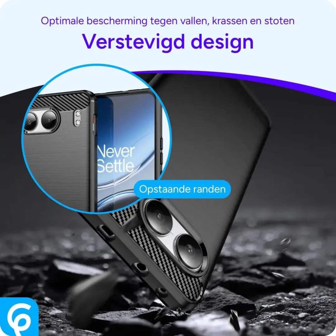 Selected TPU Hoesje OnePlus Nord 4 - Zwart