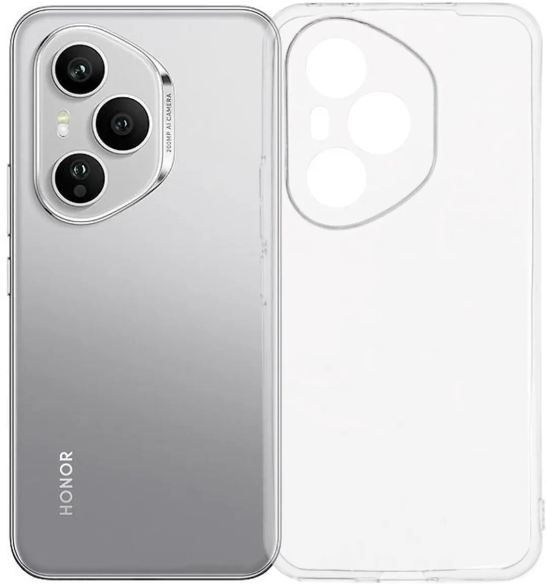 Selected Transparant TPU Hoesje Honor 400 Pro