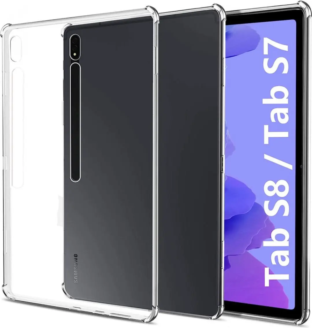 Selected TPU Hoes Transparant Samsung Galaxy Tab S7/S8