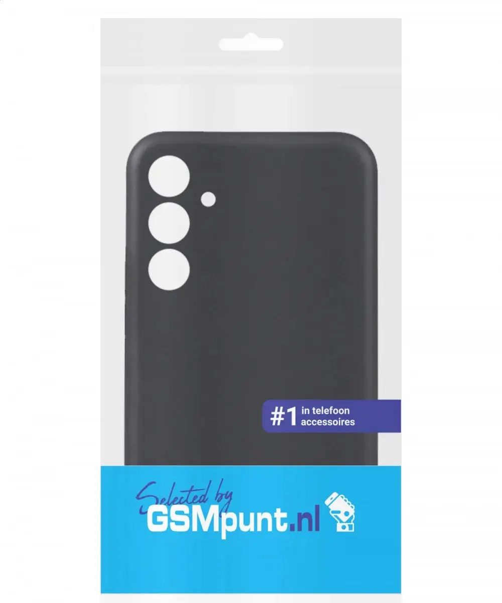 Selected Dun TPU Hoesje Samsung Galaxy M15 - Matte Zwart