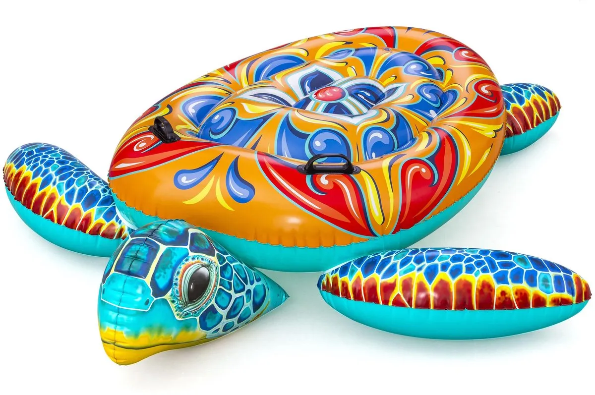 Bestway Mediterranea Opblaasbaar Schildpad Zwembad 183x173cm
