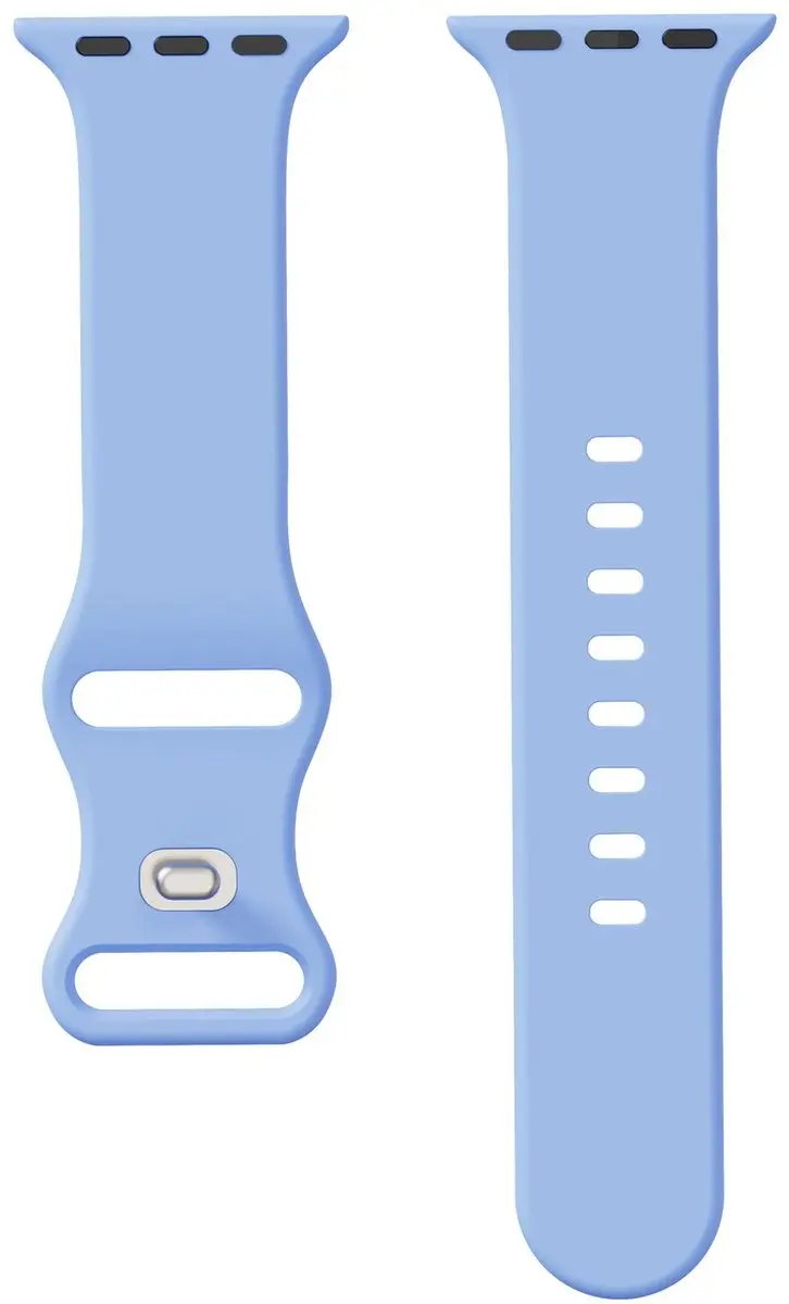Selected SBG Siliconen Bandje Apple Watch 44mm - Licht Paars