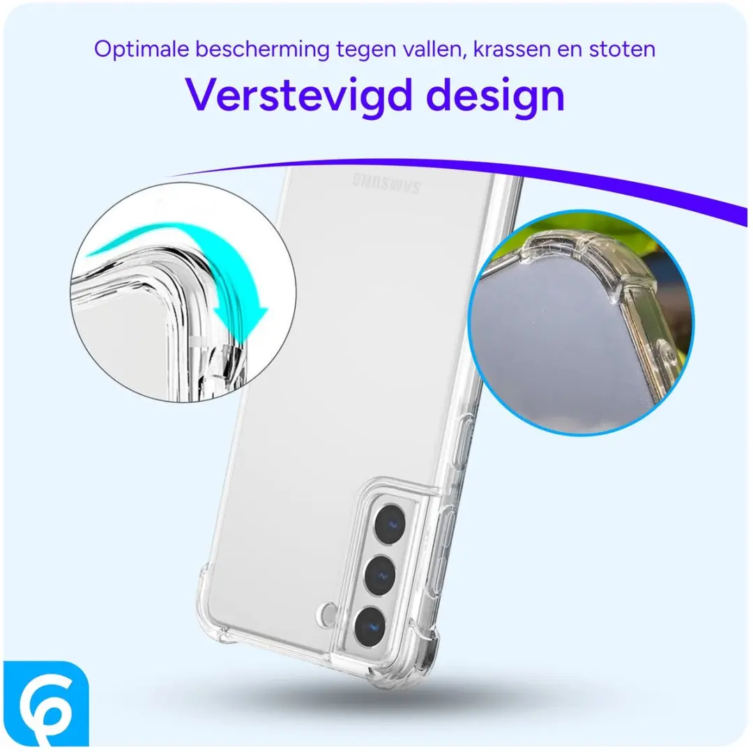 Selected Hoesje Schokbestendig TPU Transparant Samsung Galaxy S22