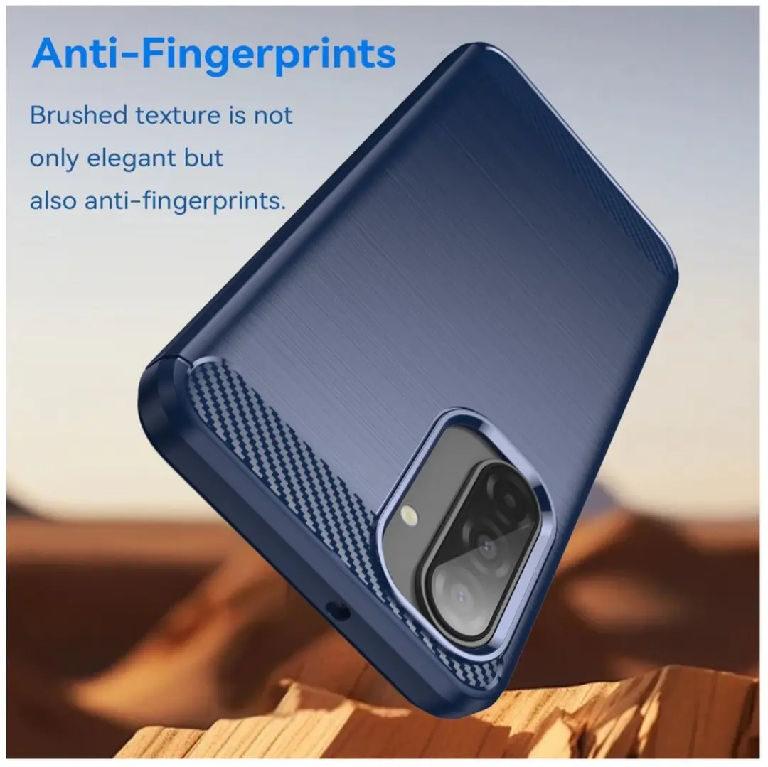 Selected TPU Hoesje Samsung Galaxy A17 - Blauw