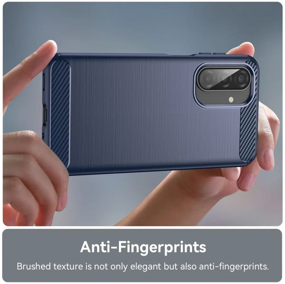Selected TPU Hoesje Samsung Galaxy A17 - Blauw