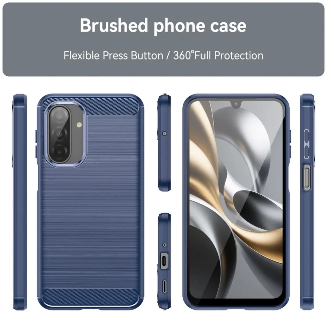 Selected TPU Hoesje Samsung Galaxy A17 - Blauw - afbeelding 6 van 6