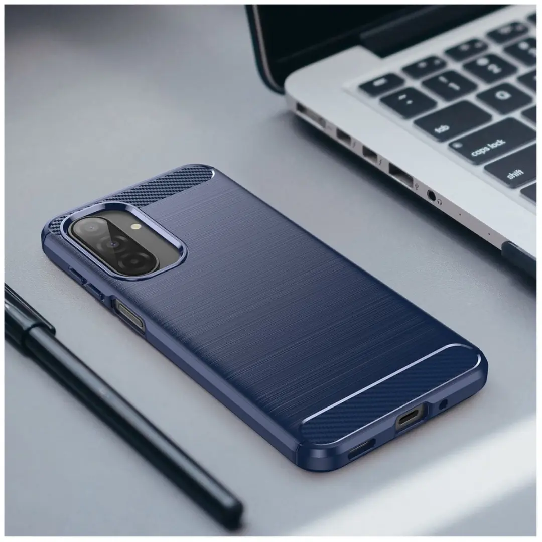 Selected TPU Hoesje Samsung Galaxy A17 - Blauw
