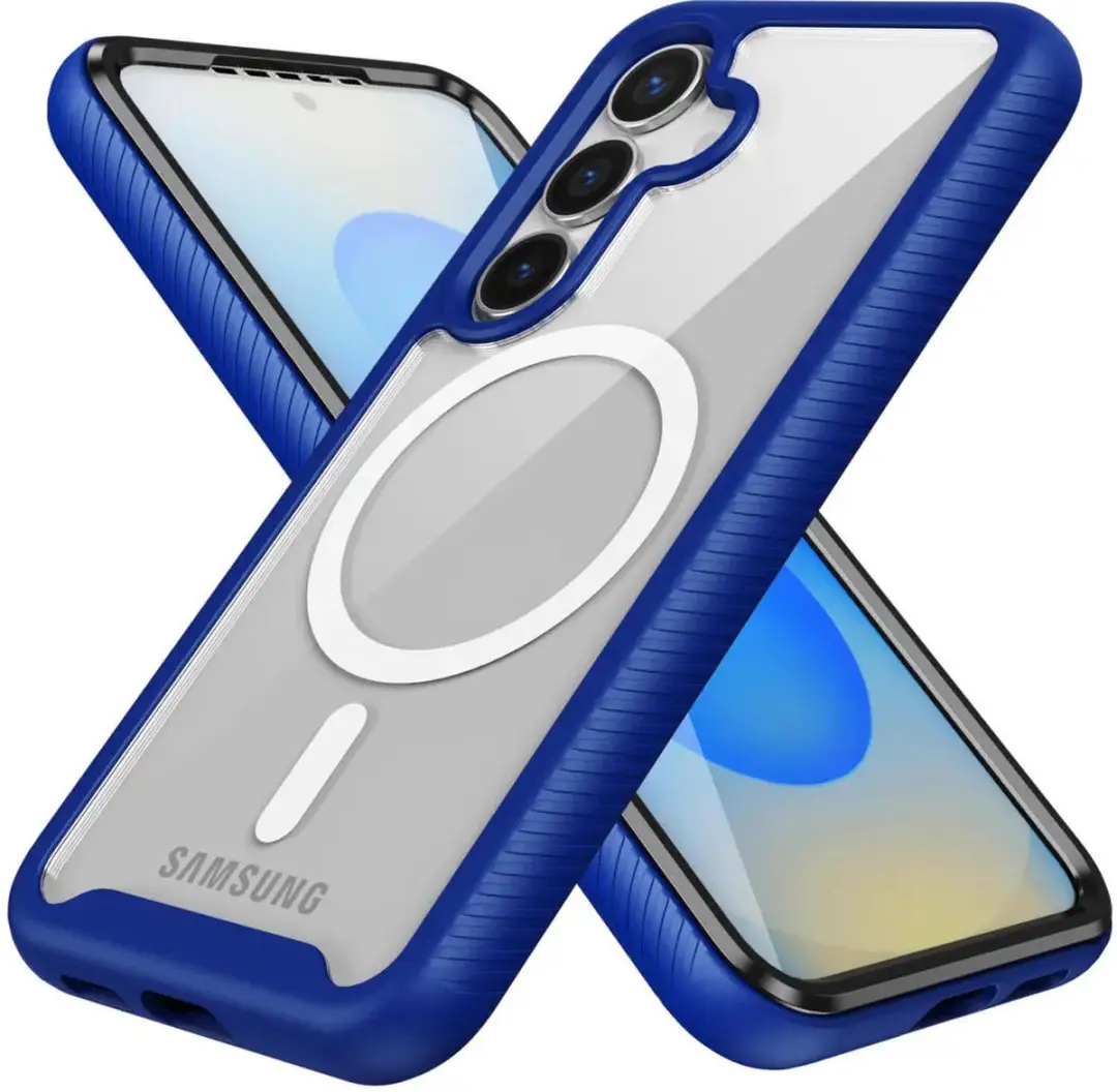Selected Hoesje Samsung Galaxy S25 - MagSafe Blauw