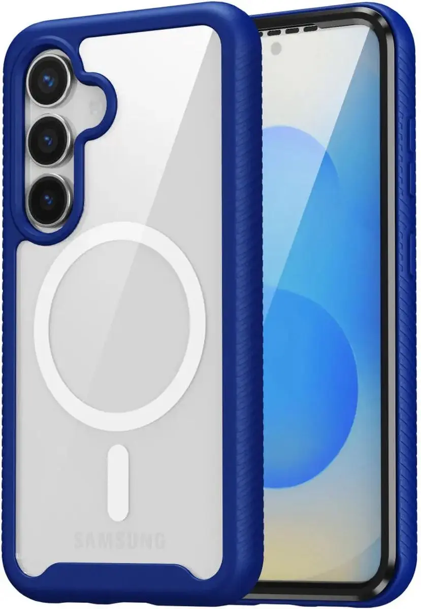 Selected Hoesje Samsung Galaxy S25 - MagSafe Blauw
