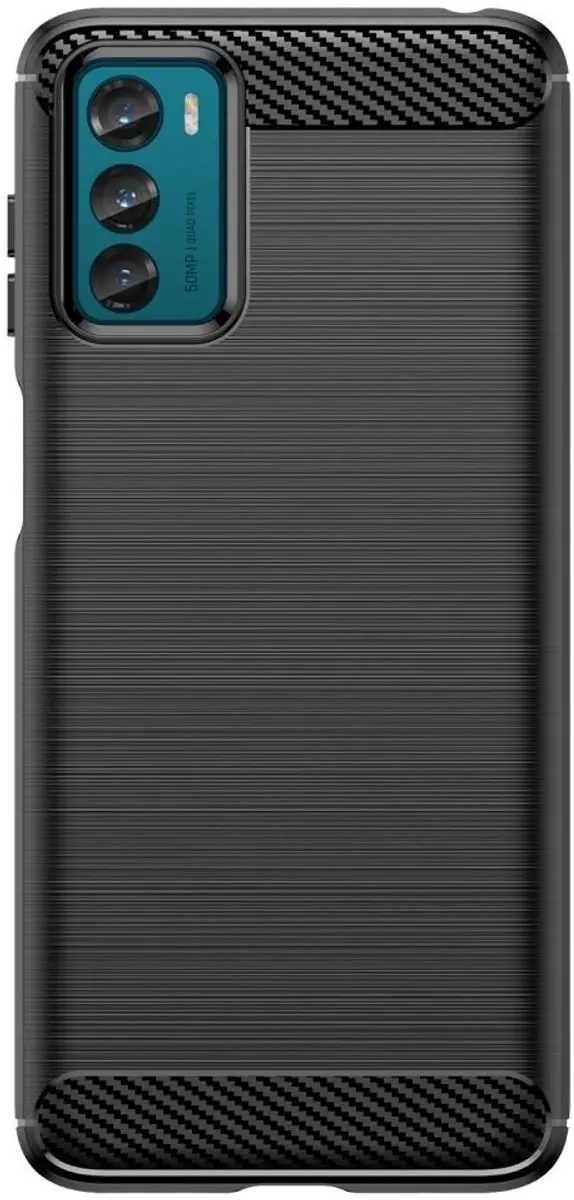 Selected TPU Hoesje Motorola Moto G42 - Zwart
