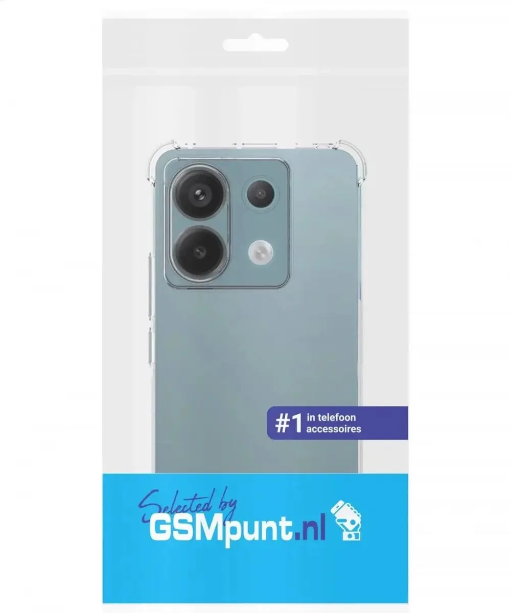 Selected Schokbestendig Hoesje Xiaomi Redmi Note 13 Pro 5G - Transparant