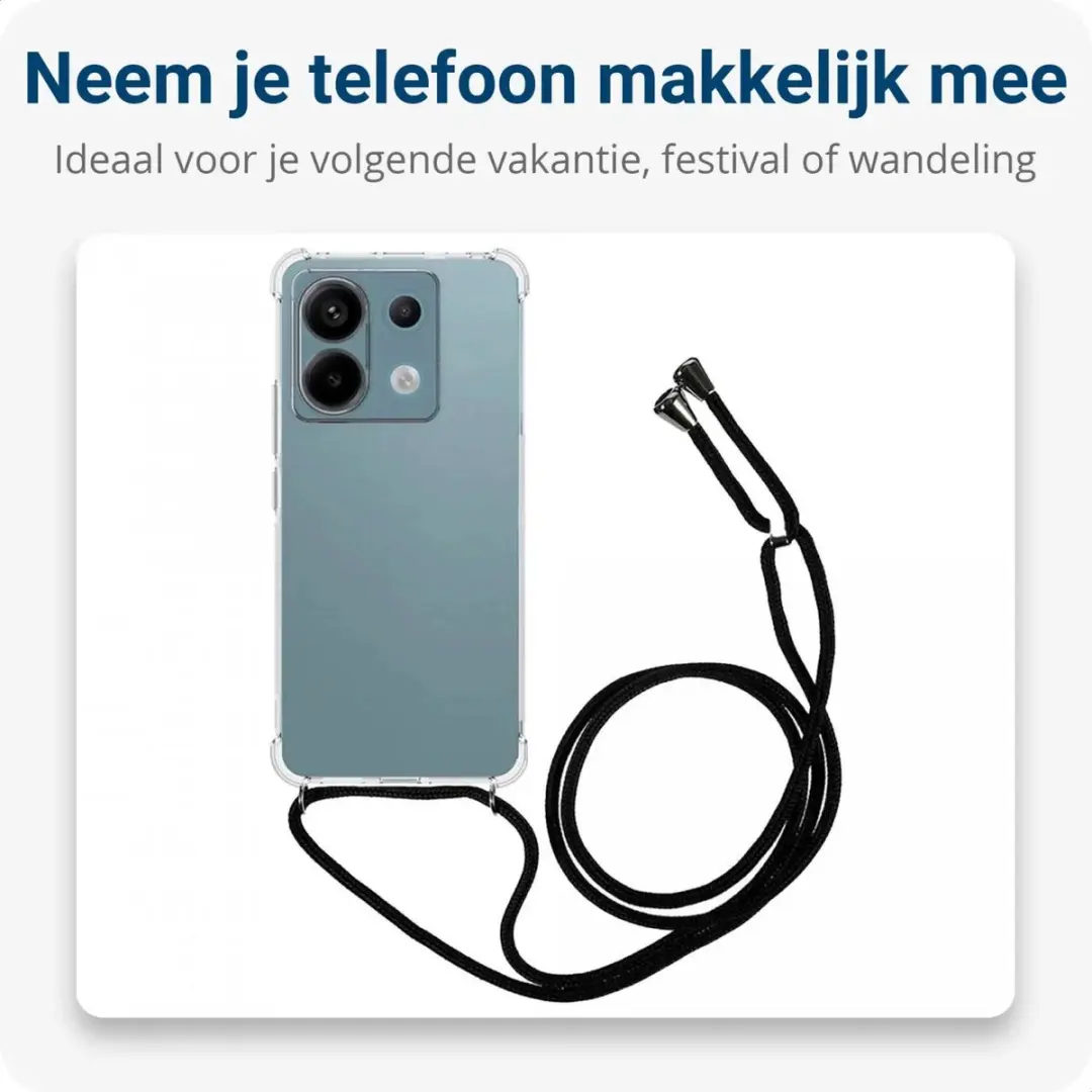 Selected Schokbestendig Hoesje Xiaomi Redmi Note 13 Pro 5G - Transparant