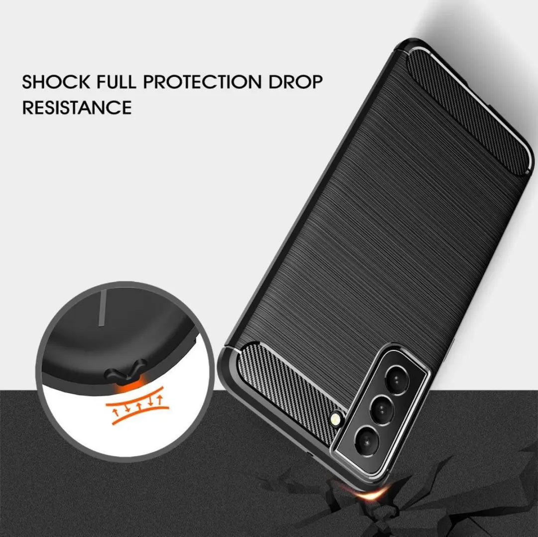 Selected TPU Hoesje Samsung Galaxy S22 Plus - Zwart
