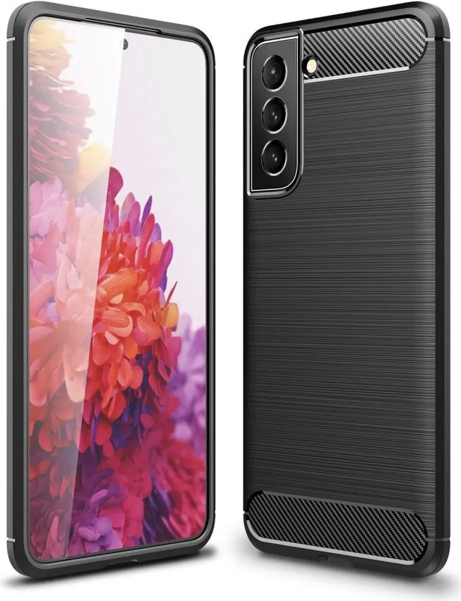 Selected TPU Hoesje Samsung Galaxy S22 Plus - Zwart