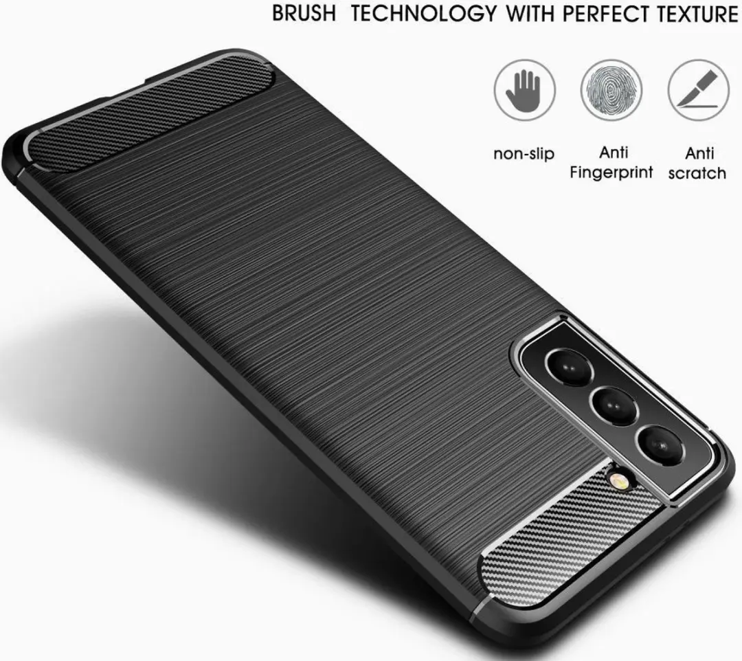 Selected TPU Hoesje Samsung Galaxy S22 Plus - Zwart