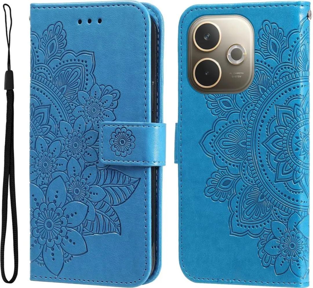 Selected Hoesje Oppo A5 Pro Mandala Book Case