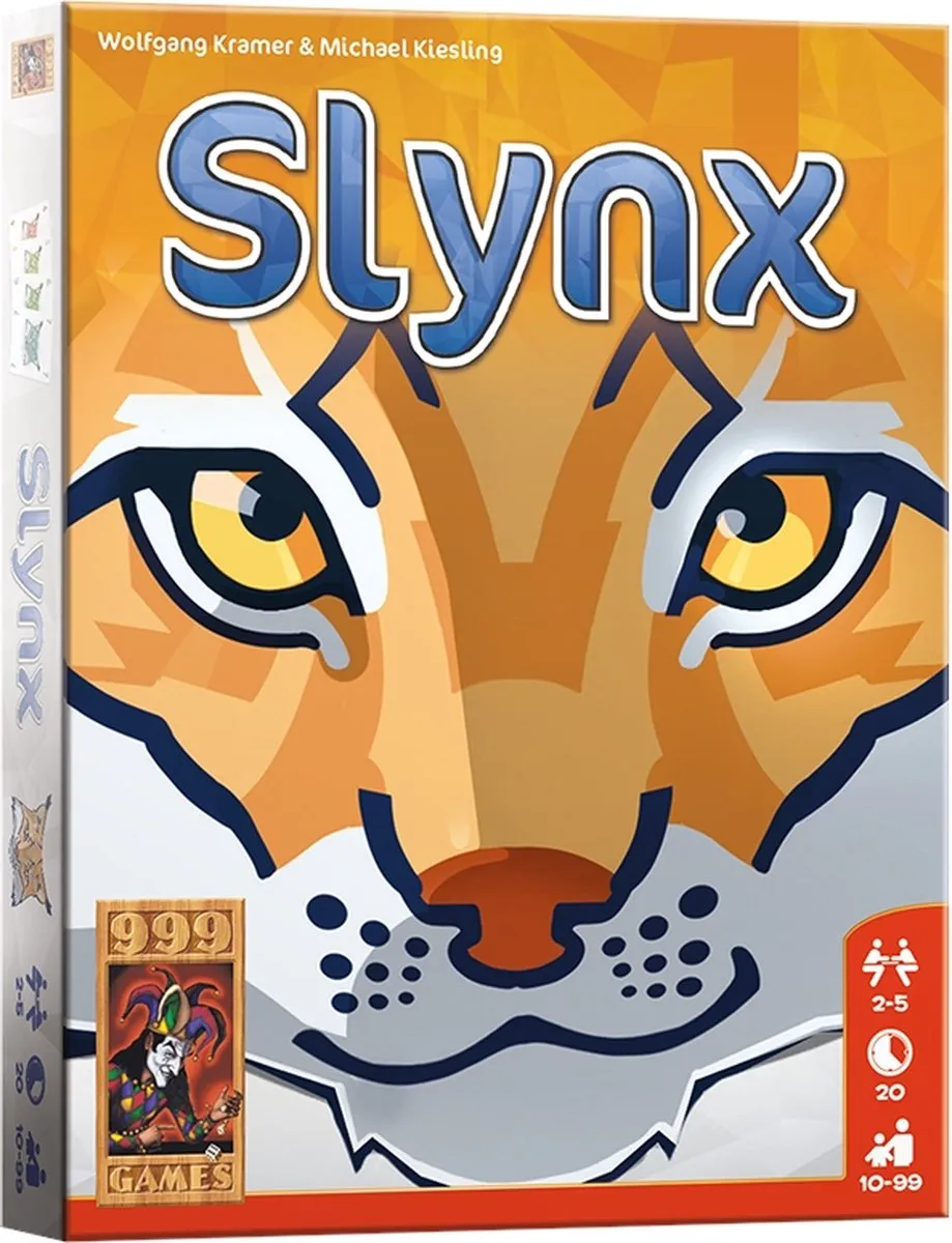 999 Games Slynx Snel Kaartspel - 2-5 Spelers - 999-SLY01