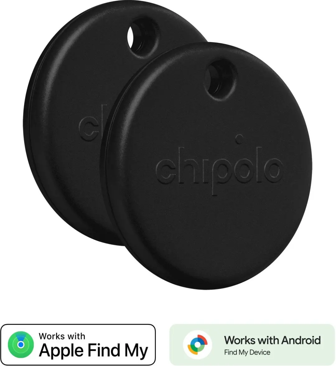 Chipolo POP Bluetooth Tracker - 2 Stuks - Zwart - afbeelding 6 van 6